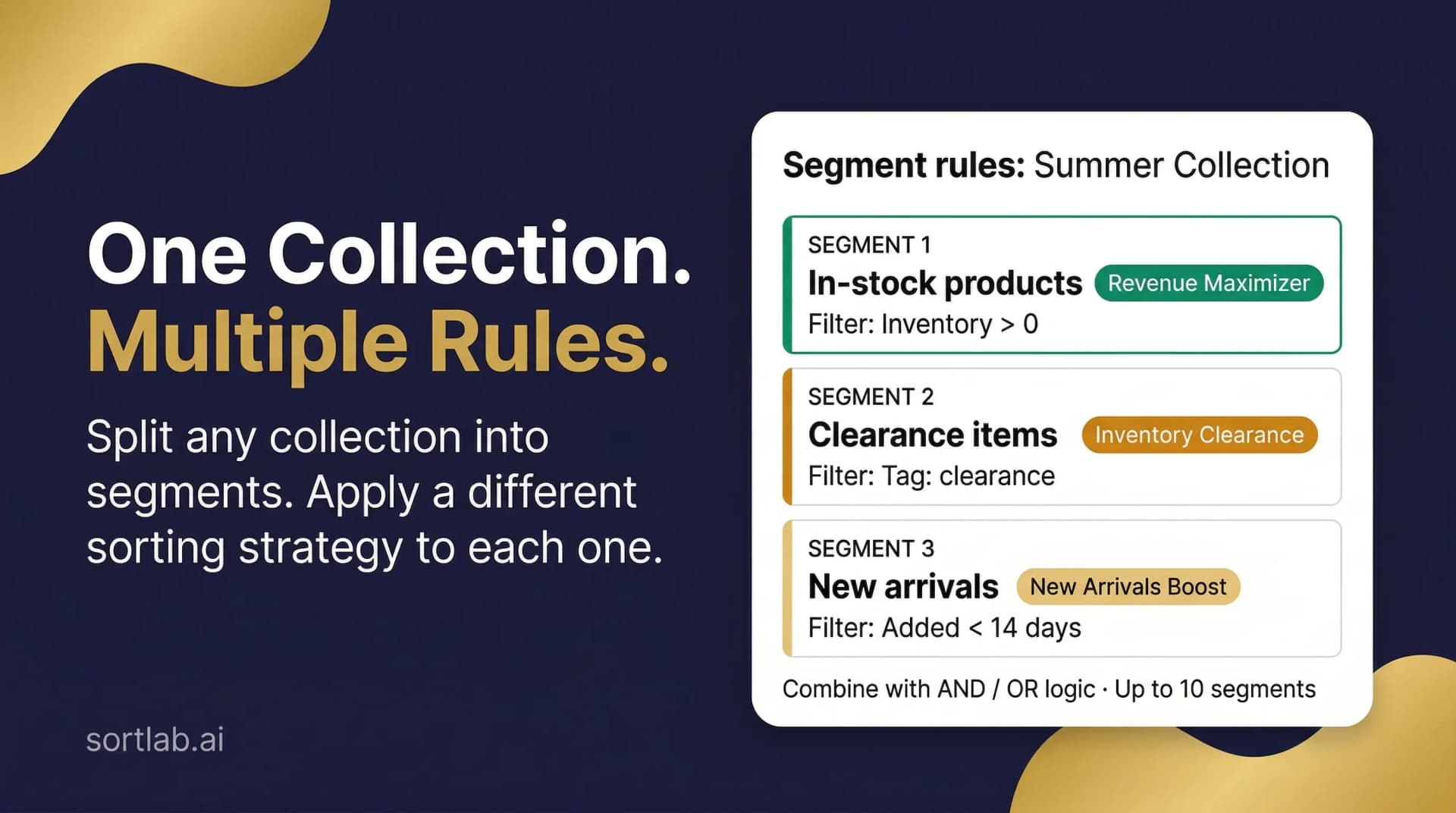 Collection segments